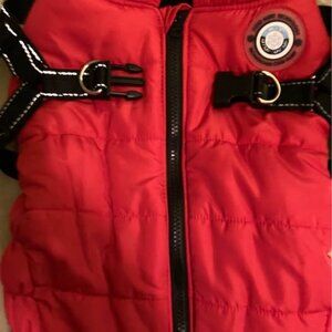 Great Pup Puffer Vest - LG, with Cold Alert Technology - NWT